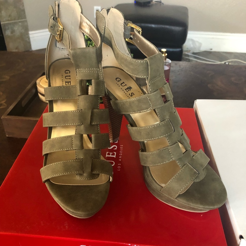 Guess platform Sandals size 8.5